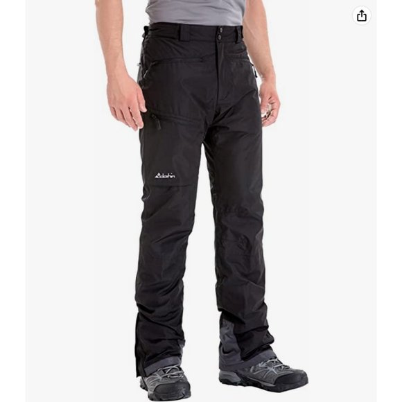 Waterproof Pants Clothin Mens Insulated Ski Pant Fleecelined